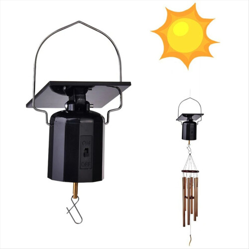 Solar Powered Wind Spinner Motor with Hook No Batt 2