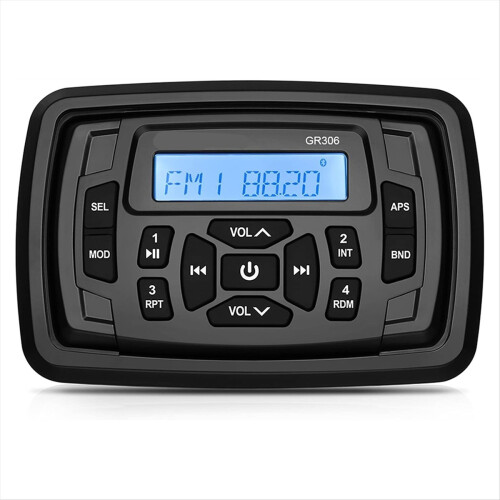 Marine Stereo Boot Radio Wasserdichte Bluetooth FM 1