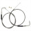 56579-02A 42inch Throttle and Idle Cable Kit for X 7