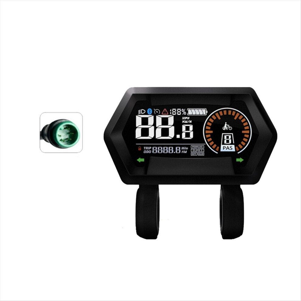 M9 Electric Bicycle Lcd Display 24V-72V Scooter Co 4853239177250
