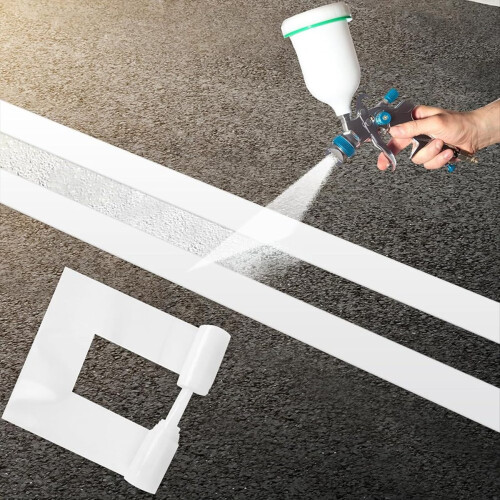 4 X 84.5Inch Parking Lot Line Stencil,Reusable Sil 2