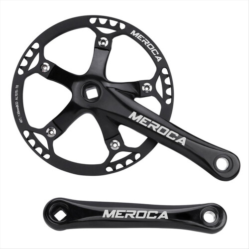 Bicycle Square Hole Crankset Speed Folding Bike 4 1