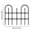 Garden Trellis for Climbing Plants Arch Decorative 7