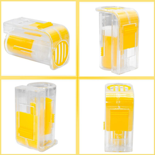 2PCS Queen Bee Marking Bottle Plastic One Handed C 2
