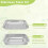 Edelstahl-Sprossen Wachsen Kit Trays 2-Tier 1 8