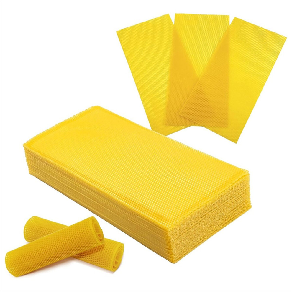 30pcs Beeswax Sheets for Beekeeping, Yellow Waxed-image-OPC-PKSWMVT-NEW