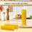 30pcs Beeswax Sheets for Beekeeping, Yellow Waxed 4