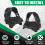1Pair Exercise Bike Pedals with Adjustable Straps 5