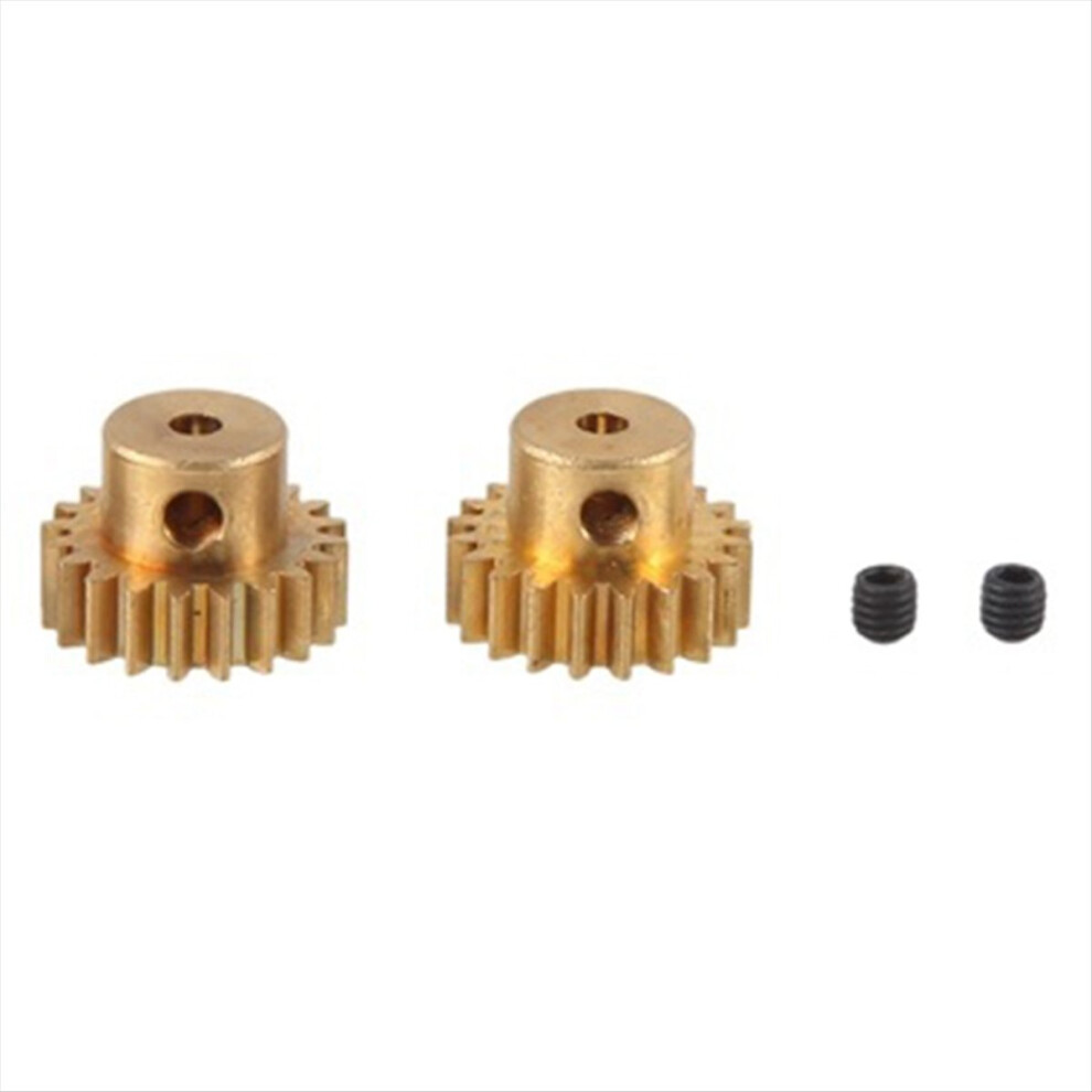 2Pcs 2.3Mm Shaft Brass Pinion Motor Gear 20T 48Dp 4853239101668