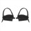 1Pair Exercise Bike Pedals with Adjustable Straps 2