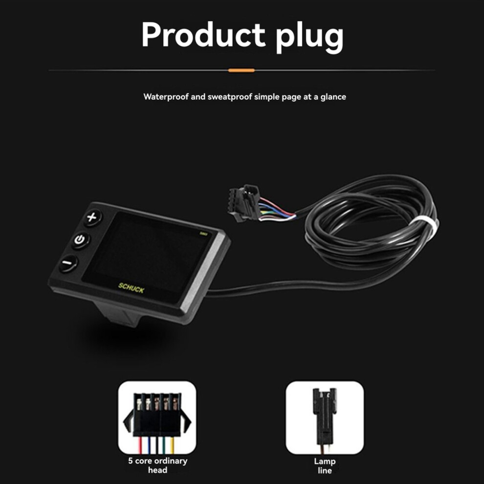36V 48V 26A Brushless Controller S869 Meter Lcd Di 4853239105390