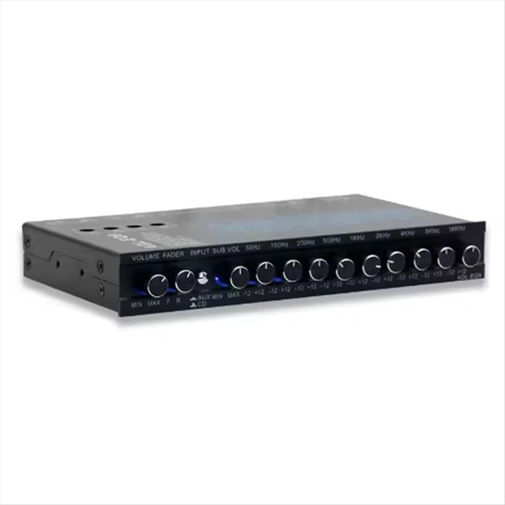 9 Band Car Equalizer Audio Eq Tuning Crossover Amp 4853239115467
