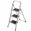 KADAX Trittleiter Aluminium 150kg 10