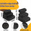 Adjustable 3 Steps Litter Box Ramp with Filter Fun 6