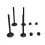 Engine Intake Exhaust Valves Kits for CA250 CMX25 6