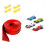 Auto Rampe Spielzeug,5m Flexibles System mit 4 Rennwagen 2