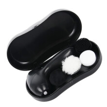 1 set batteriebetriebene schuhputz-kits mit lederspflegebürste ( )