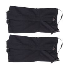 low gaiters snow ankle gaiters for outdoor sand prevention black l