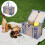 Durable Bamboo Woven Tote Basket Portable Gift Packaging Case 6