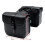 Motorcycle Tail & Side Saddle Bags Water-resistant Tool Storage 12L Black 4