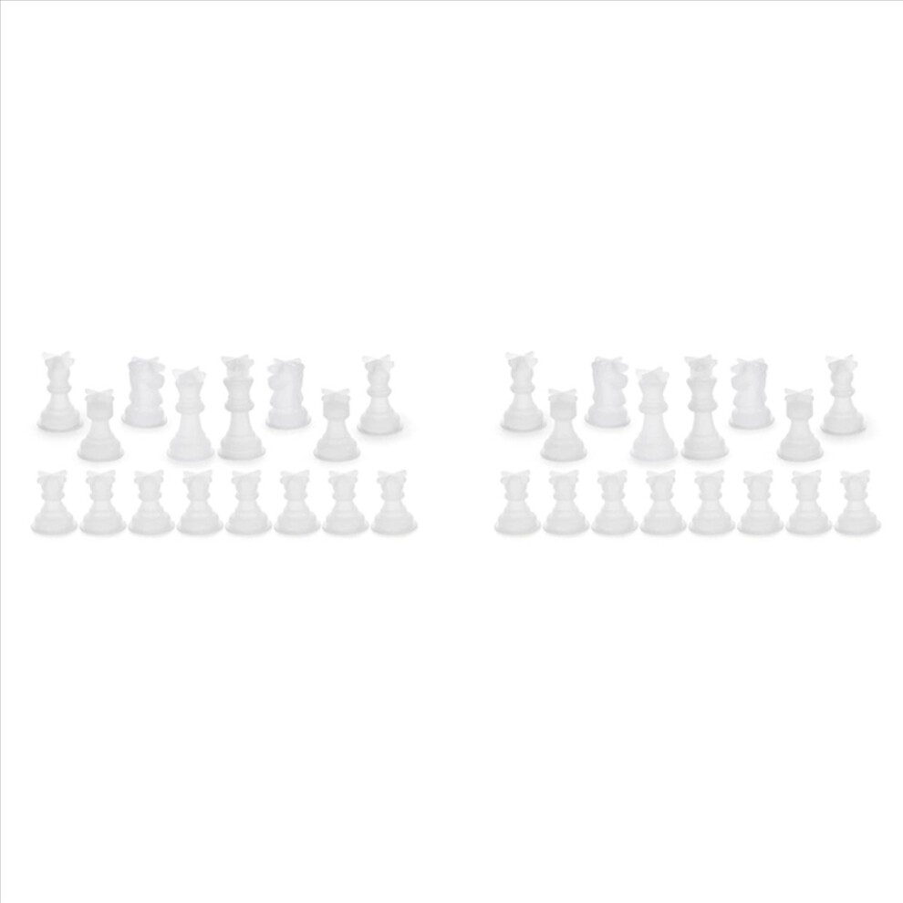2X Chess Mold For Resin Silicone Crystal Epoxy Cas 4852452025508