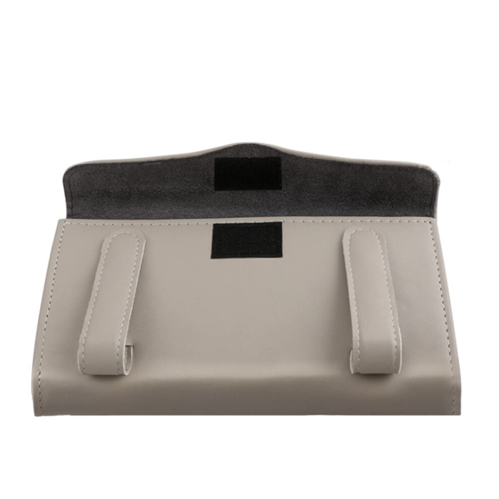 Car Sun Visor Tissue Holder, Pu Leather Tissue Box, Hanging Paper Towel Clip, Napkin Holder For Universal Car 9016109153319