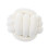 (9.8*9.8 Inch, White) Soft Knot Ball Throw Pillow Decor Cushion B 1