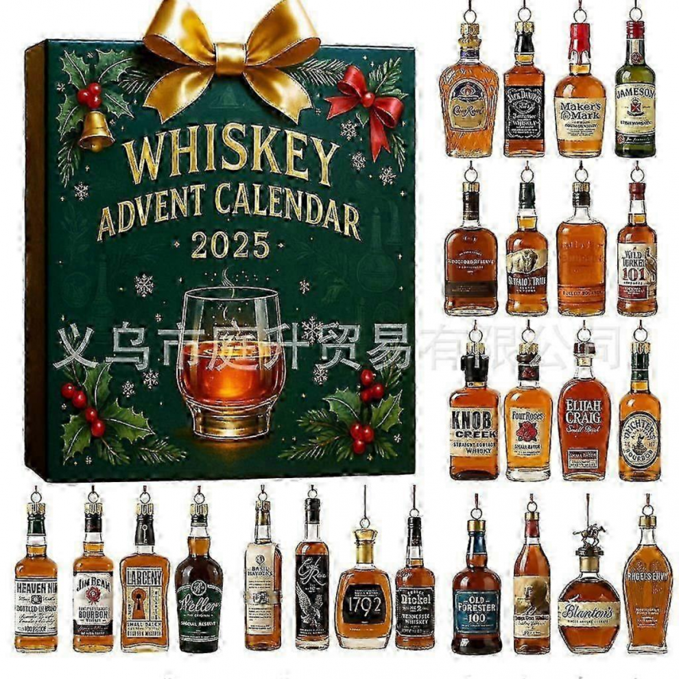 2025 Whisky Advent Calendar with 24 Premium Whiskies