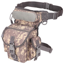 Metal Detecting Bag Waterproof Oxford Cloth Drop Leg Bag Multi-Pockets Style 2