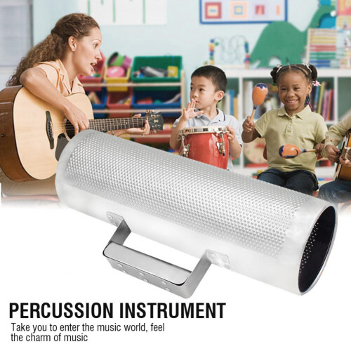 Professionelles Edelstahl-Güiro Metallpercussion mit Scraper Kompaktes Design 2