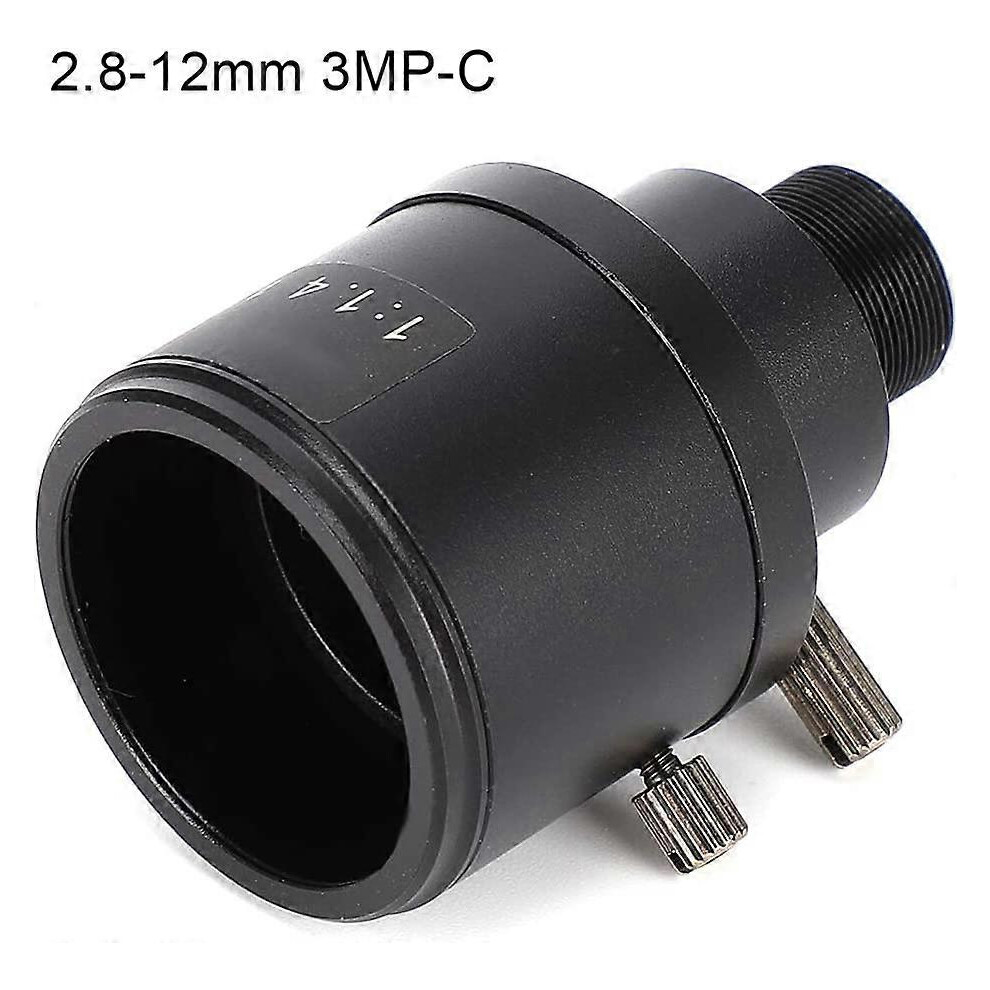 Kikidex (As Show, One Size) 3Pcs 2.8-12Mm Cctv Camera Lens, 1/2.7 3Mp 2.8-12Mm M12 Hd Manual Zoom M12 Mount Cctv Board Lens For Security Camera