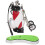 Desktop-Golfstift-Set, 3 Kugelschreiber und 4