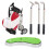 Desktop-Golfstift-Set, 3 Kugelschreiber und 3