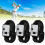 3Pcs Golf Score Counter Uhr Manuelle Art Stroke 9