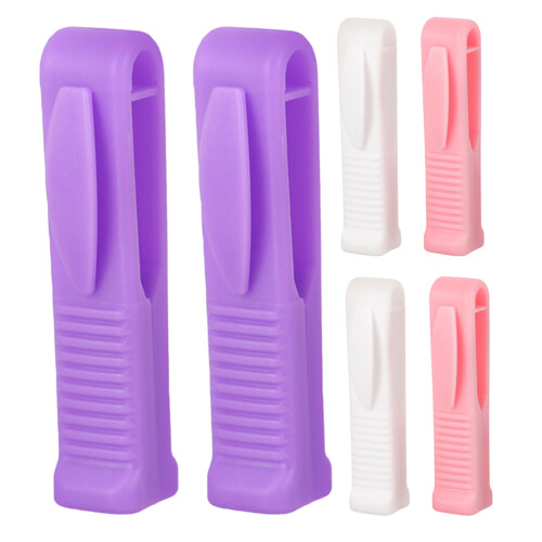 6-tlg. Set: Plastikflaschen- Ampullenöffner mit Rillen-Design