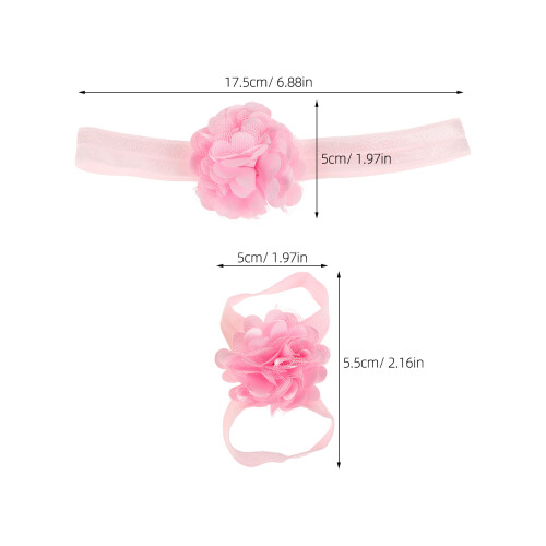 2 sets headband & sandalen design für kleinkinder 1