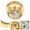 1 fingeruhr mit katzenmuster für , ringuhr, schmuck 3