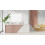 White cork notice board wooden natural frame 90x60 cm 3