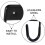 Space-Saving Ironing Board Holder Wall-Mounted Storage Shelf For Home Wall Organizer Black 2