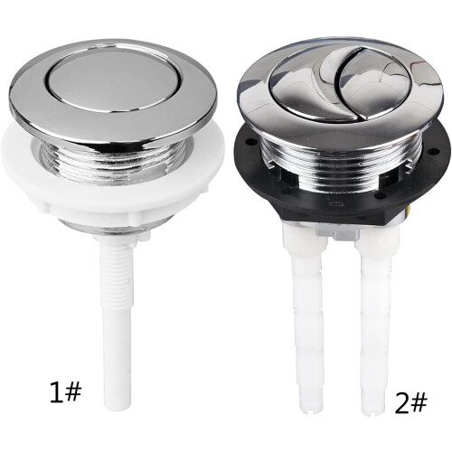 Toilet Push Button 38mm Thread Diameter Single Push Button Toilet Water Button Replacement Bathroom 2