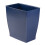 iDesign Small Rectangular Bathroom Trash Set of 2-Navy Blue Waste Can 5