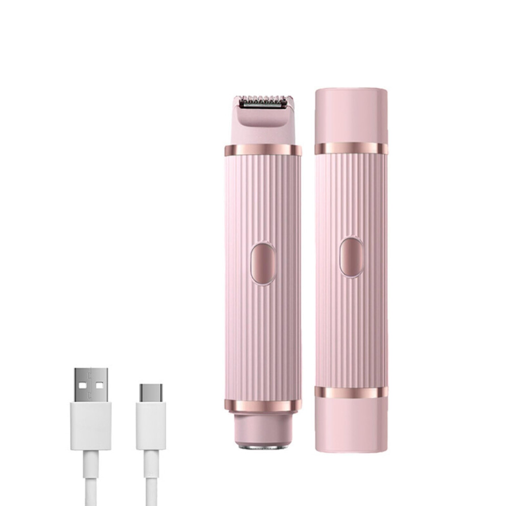 2 In 1 Bikinis Trimmer For Women Double Head Rechargeable For Legs And Bikini Area Electric Shaver