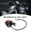 Κόκκινο 12V Led Black Cafe Racer πίσω φως για μπαλτά 4