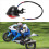 Κόκκινο 12V Led Black Cafe Racer πίσω φως για μπαλτά 6