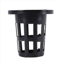 Pacote com 100 copos de rede com filtro de l?bio largo e malha com fenda, rede para plantas