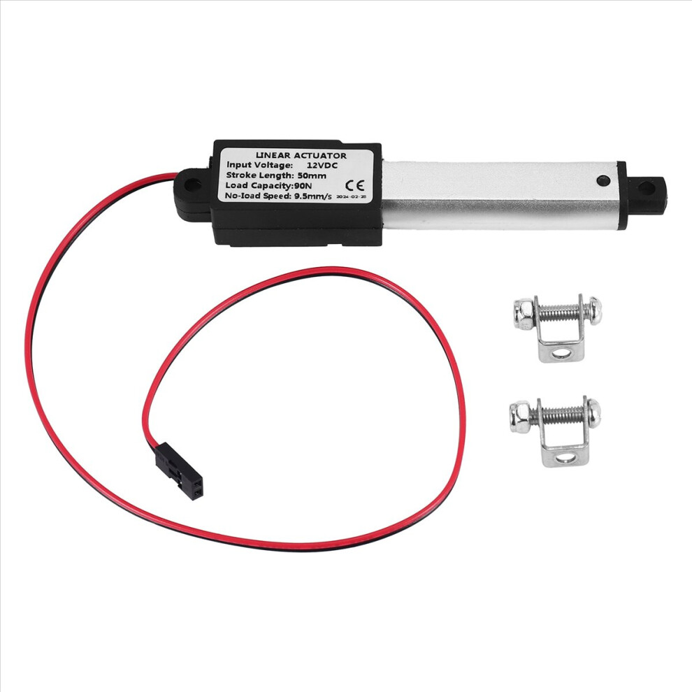 Micro-Linear Actuator, 2 Inch Stroke, 90N/20.3Lb, Speed 9.5Mm/S 4853718772754