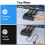 KVM-Switch mit zwei Monitoren, DisplayPort, 4 USB3.0 5