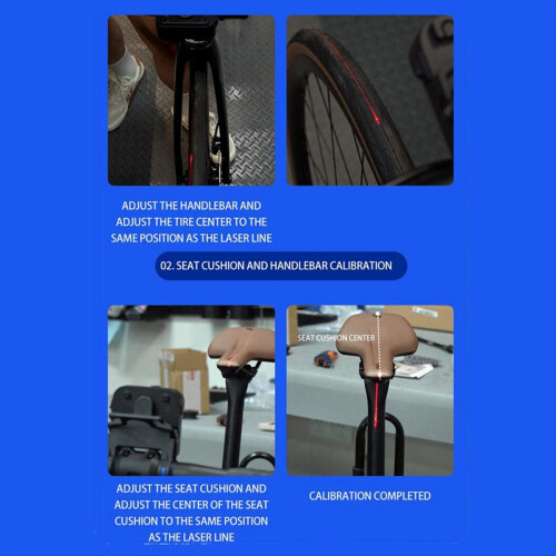 Calibrator ghidon bicicletă, instrument pentru bicicletă, centru șa 2