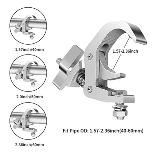 4Packstage Clip Hook, para mover as lumin?rias de palco 2
