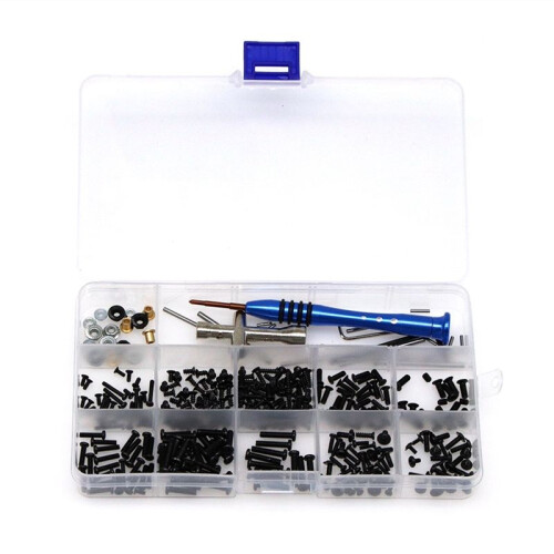 M2 M2.5 M3 Screw Fastener Kit Εργαλειοθήκη για ανταλλακτικά αυτοκινήτου RC